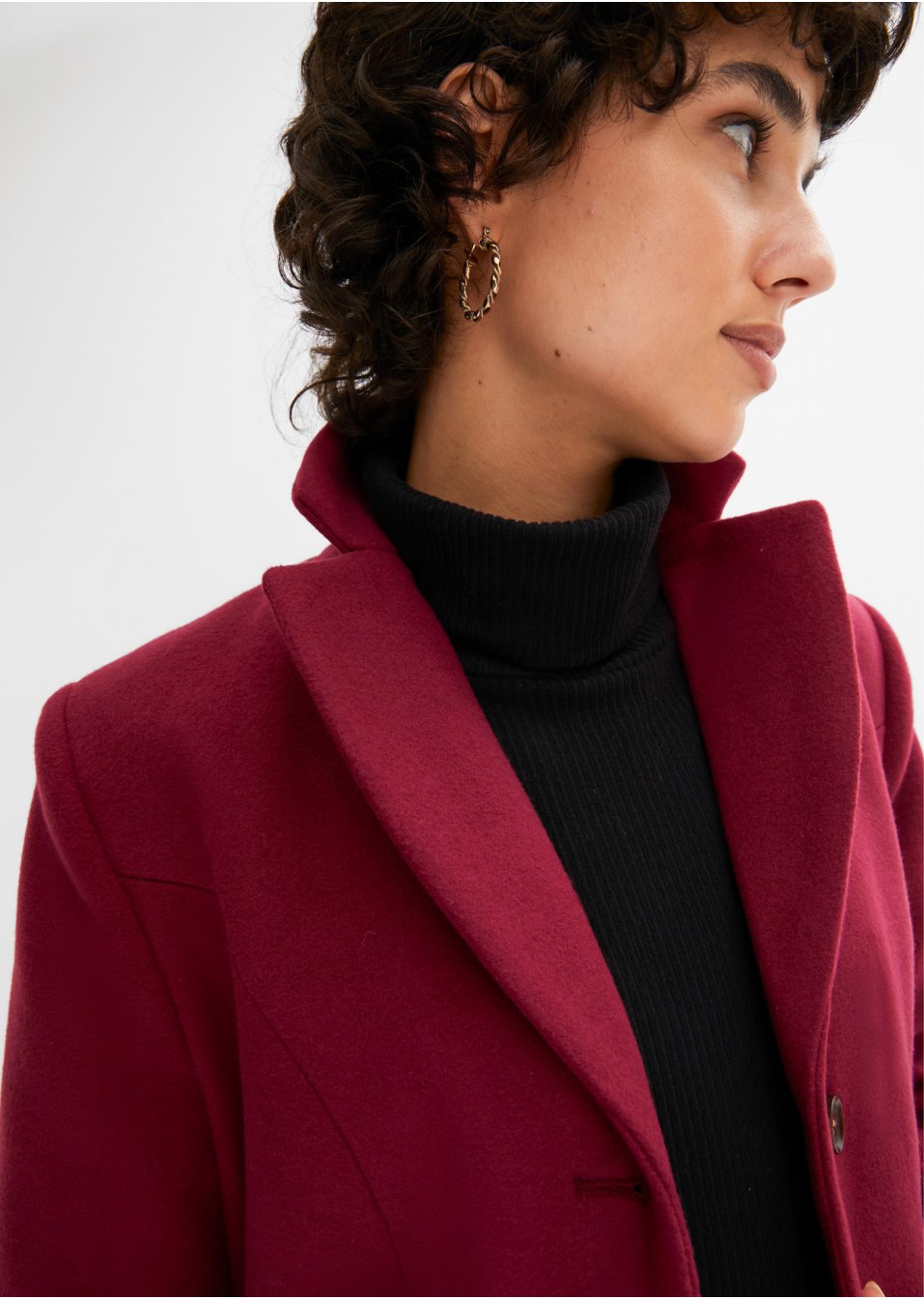 Manteau style blazer