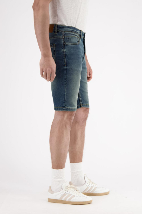 Lerros blauwe heren korte broek