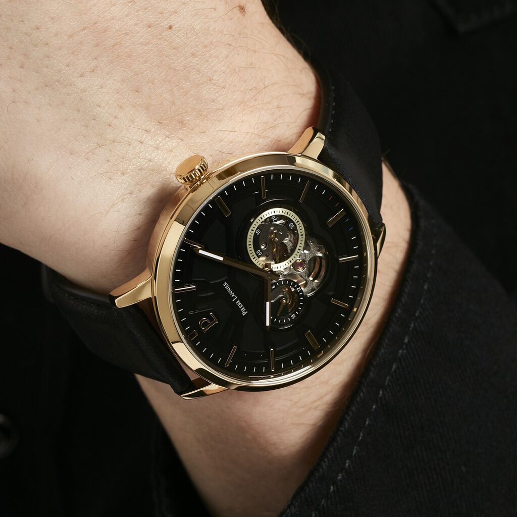 Montre Pierre Lannier Trio Noir