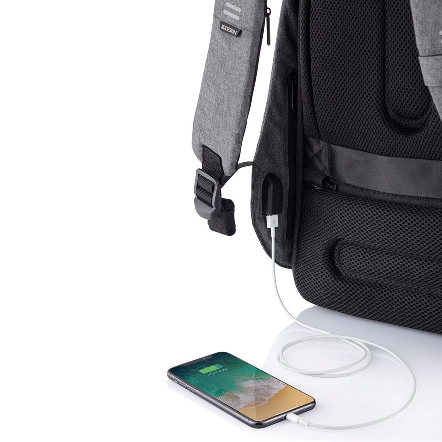 XD Design Bobby Hero Regular Anti-diefstal Rugzak grey