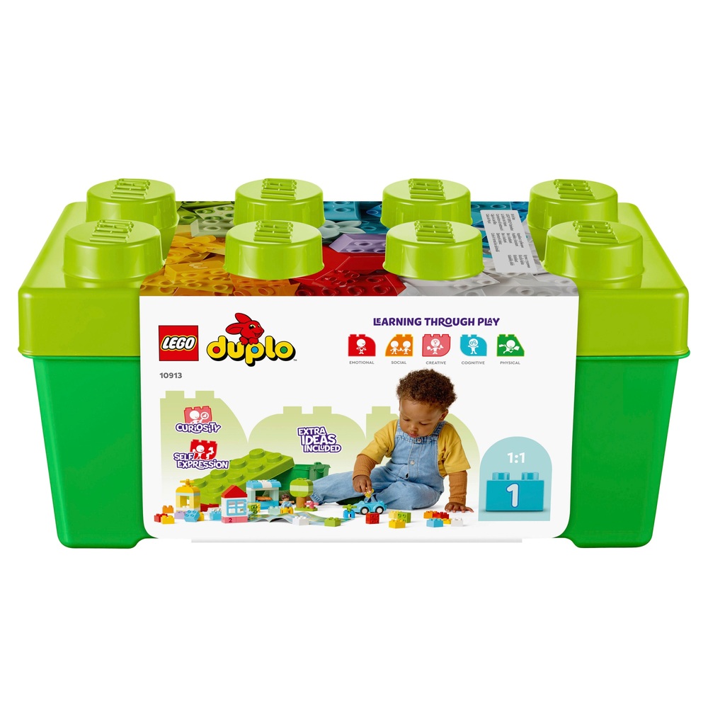 LEGO DUPLO 10913 Klassisches Baustein-Starterset mit Aufbewahrung