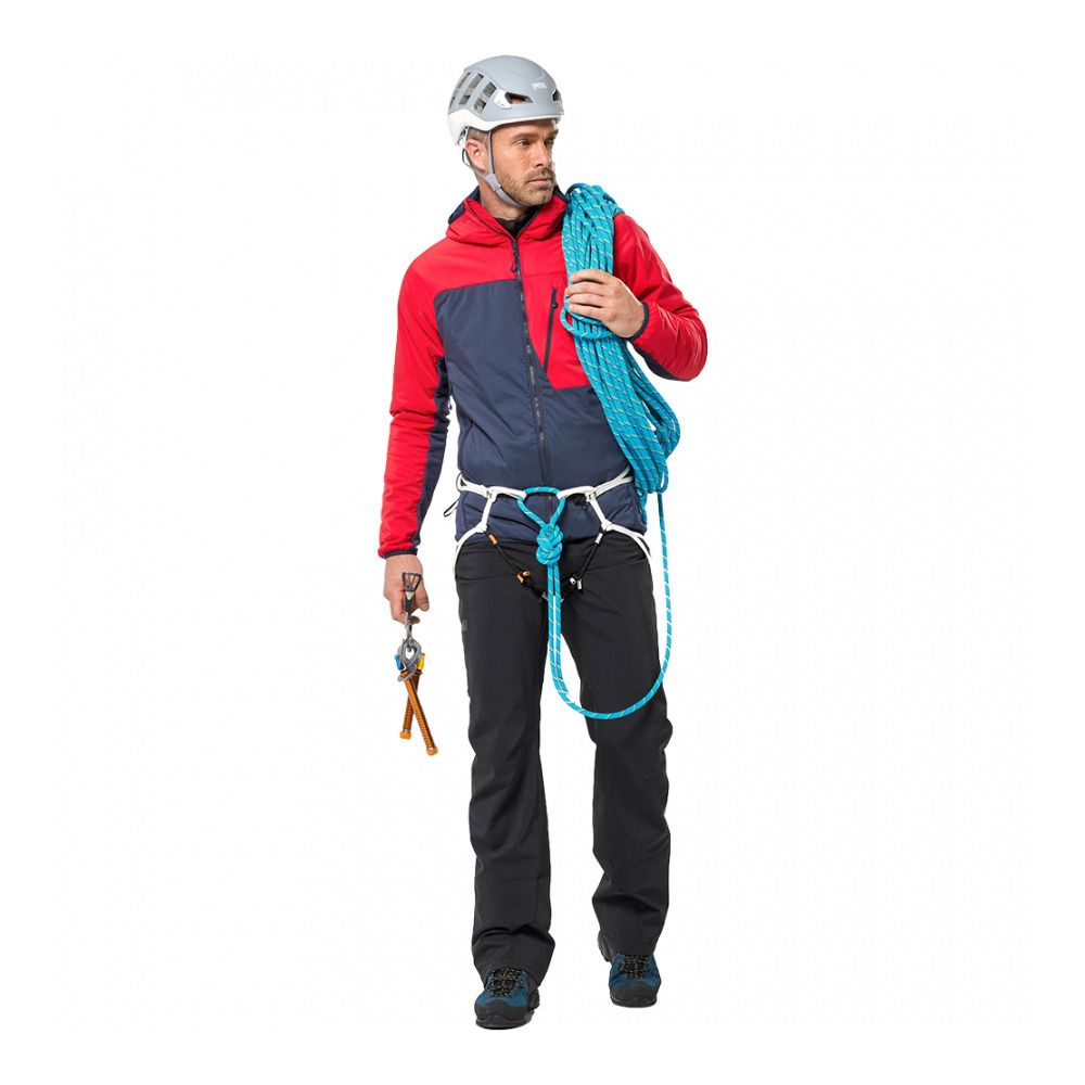Millet MAGMA HYBRI - Polaire Homme saphir/rouge