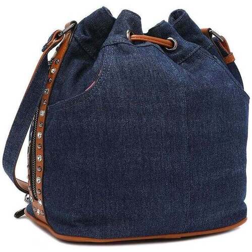 Nicole Lee - BOLSO BUCKET BUTTER-FLOWER DE DENIM