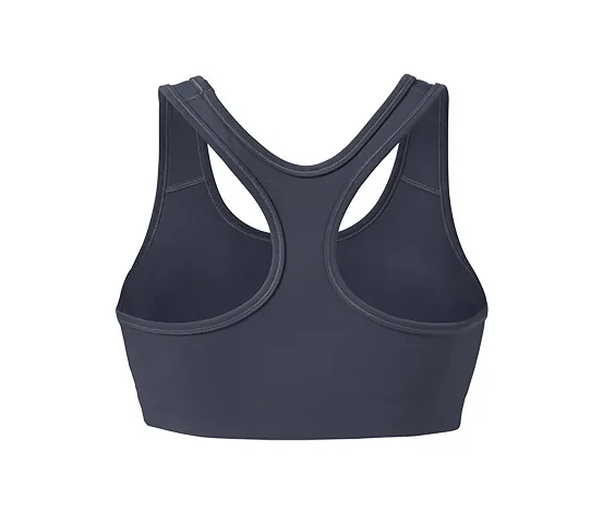 Sport-Bustier, rauchblau