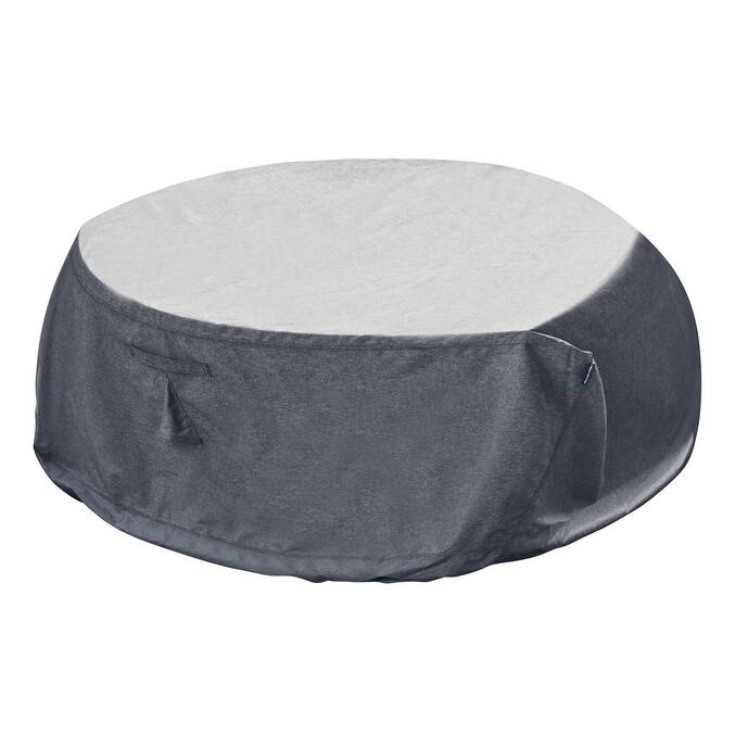 Housse de protection HAMBO pour table ronde Gris