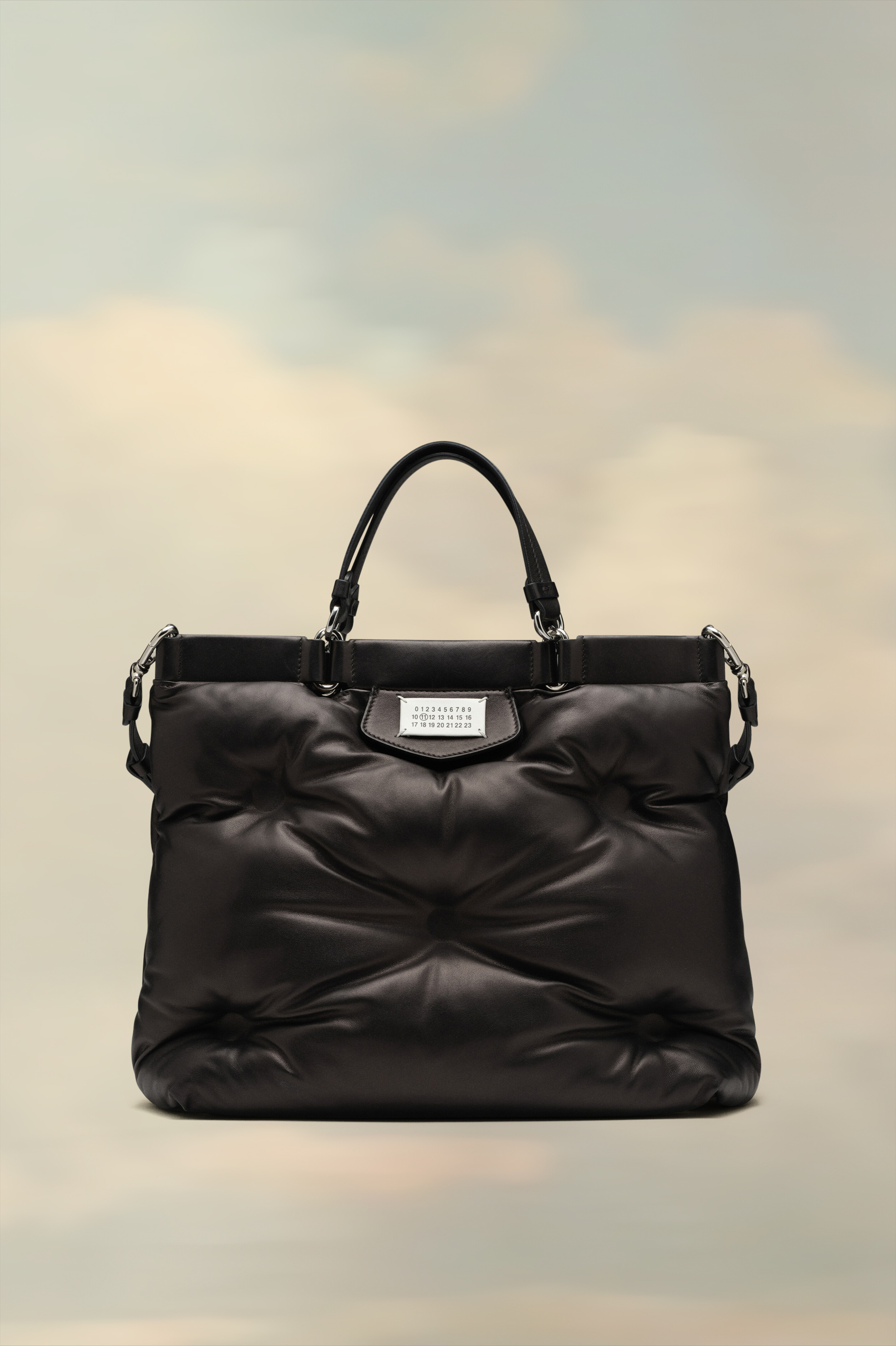 Glam Slam Shopping Medium - Sac matelassé Noir