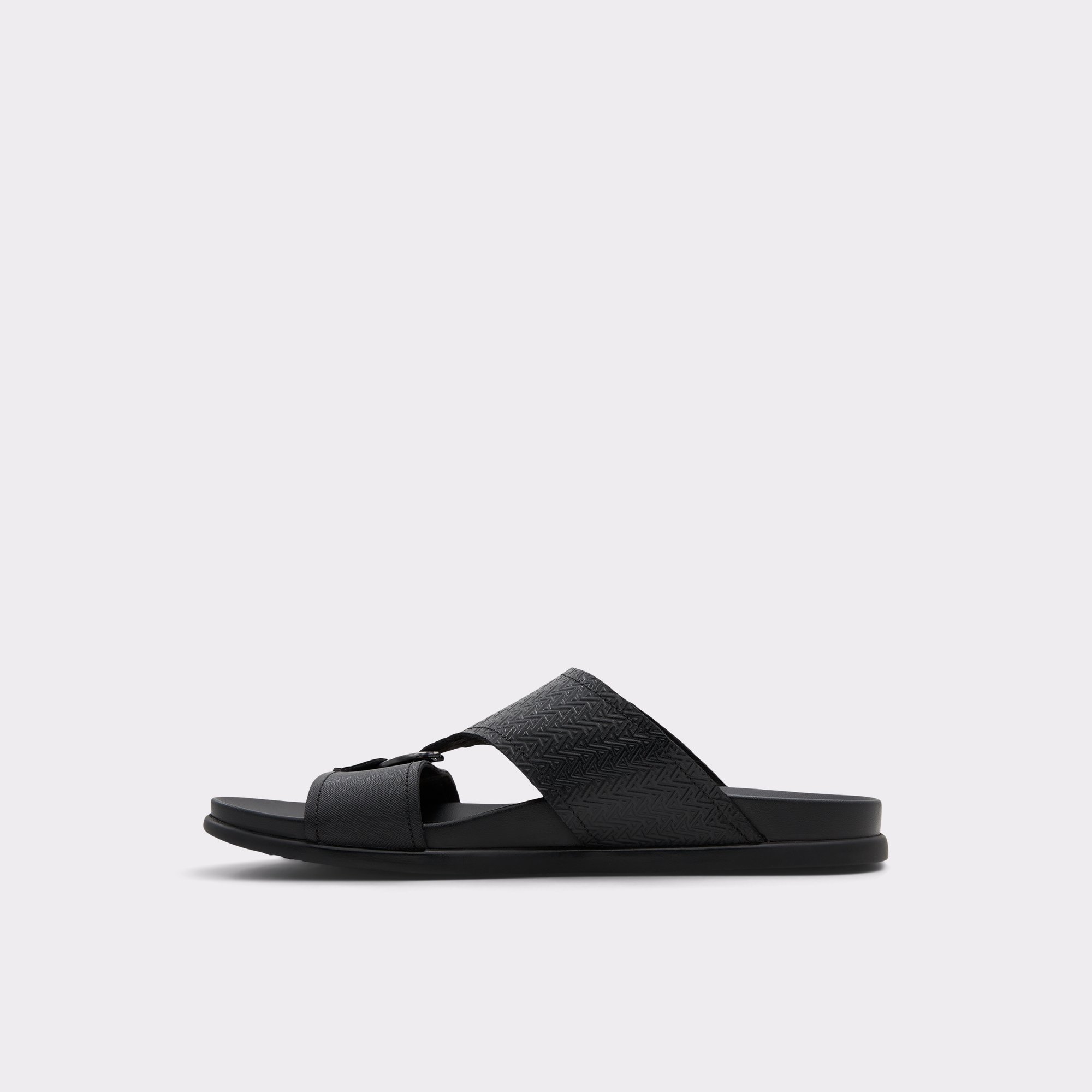 Adlar Black Men Slides