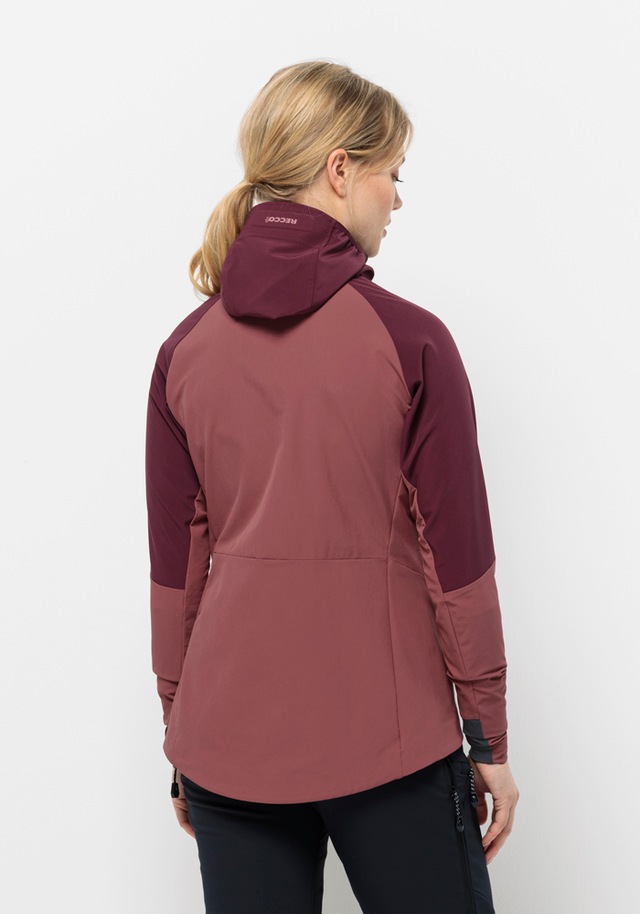 Jack Wolfskin Softshelljacke »ALPSPITZE HOODY W« mit Kapuze