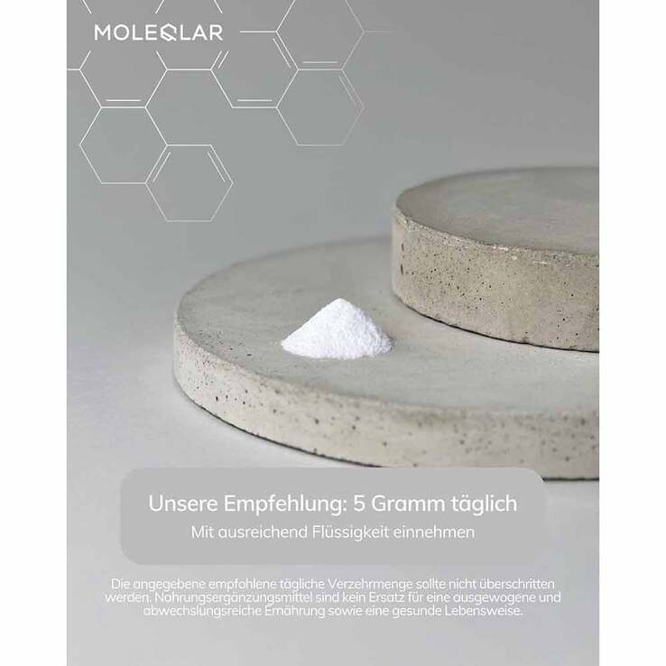 Moleqlar Kreatin Creatine Monohydrate Pulver, 300 g