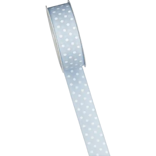 Geschenkbankd hbl gr Pkte 25mm / 3M