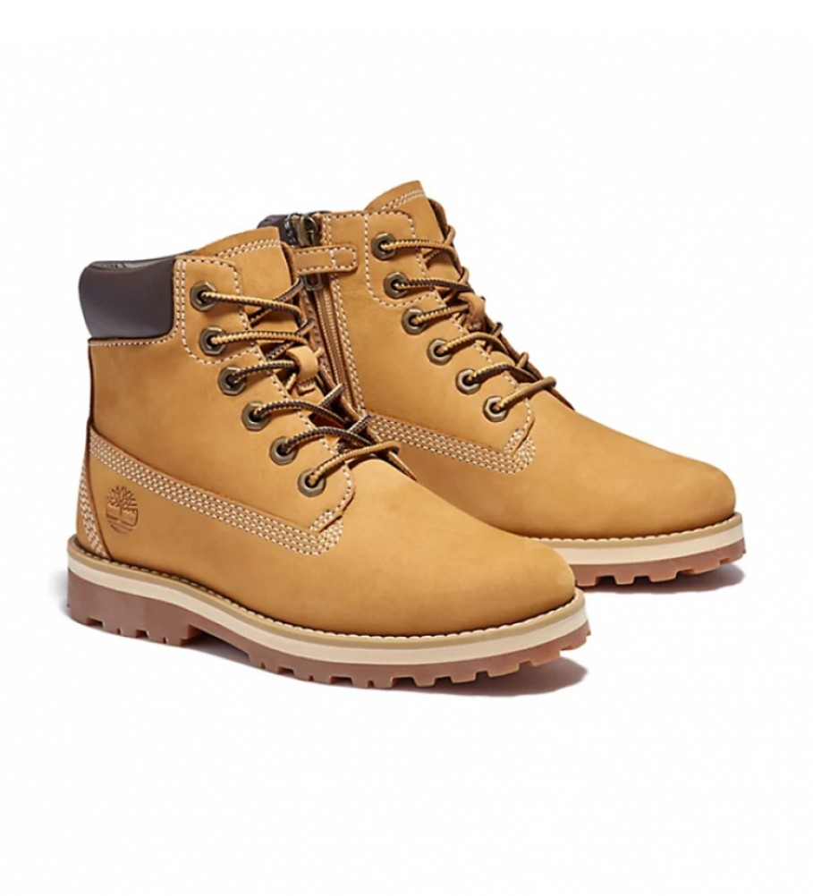 Bota Timberland Courma Traditional de 6 polegadas, amarela