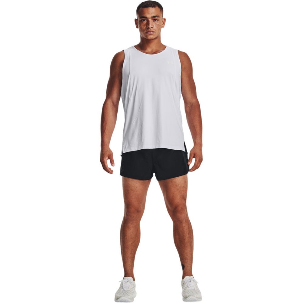 Under Armour LAUNCH SPLIT PERF - Short Homme noir
