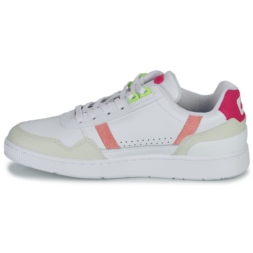 Lacoste - T-CLIP Blanco / Rosa