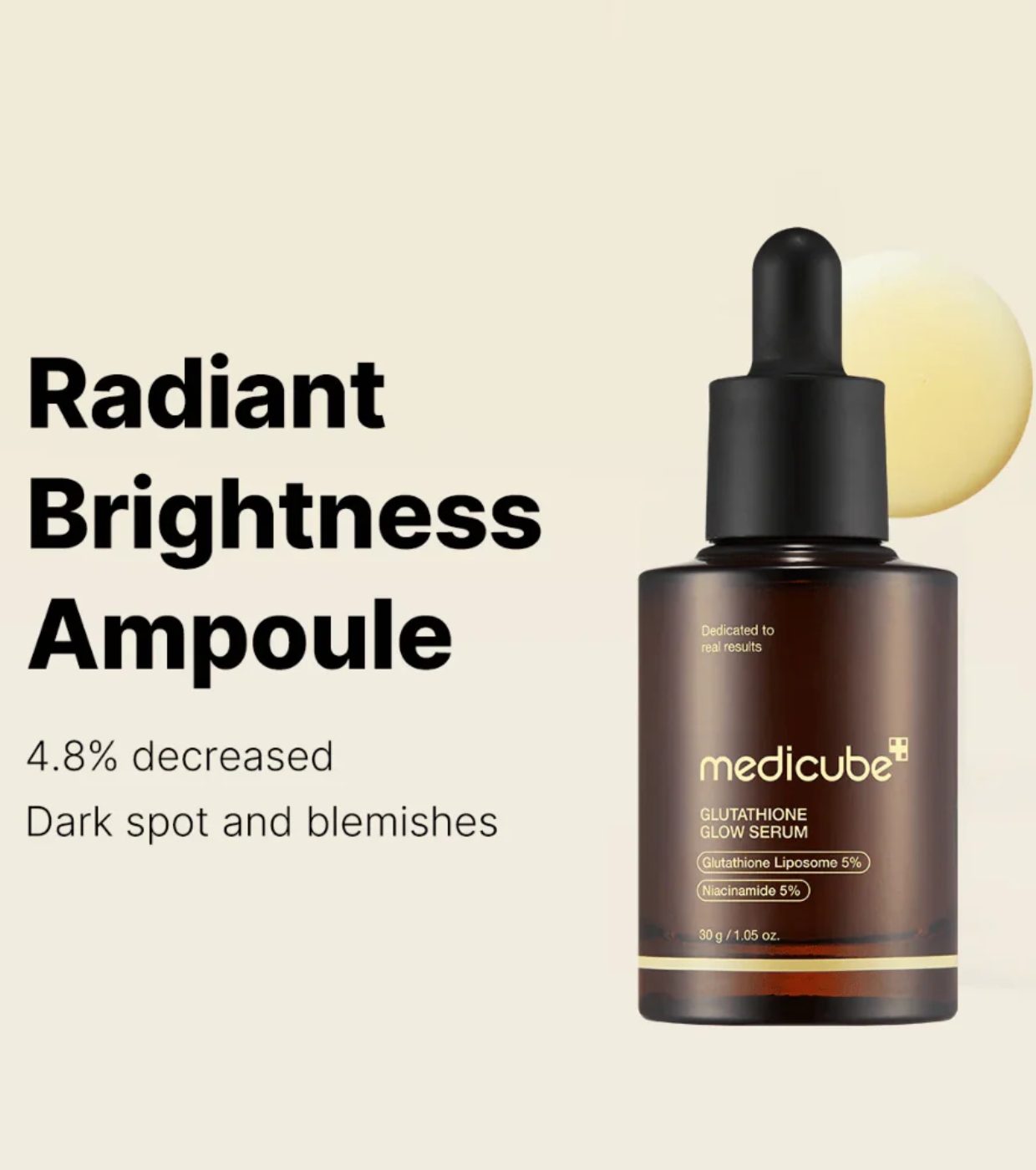 Medicube - *Age-R* - Sérum antienvelhecimento Glutathione Glow
