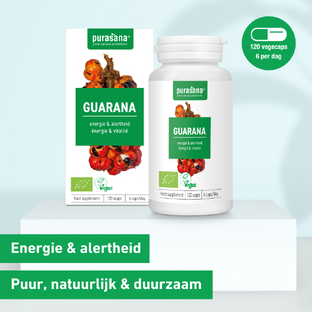 Purasana Guarana Capsules 120VCP