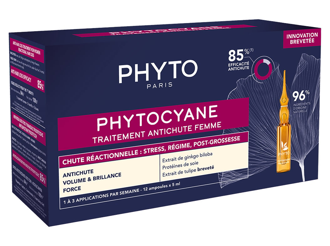 AMPOLAS PHYTO PHYTOCYANE 12UN