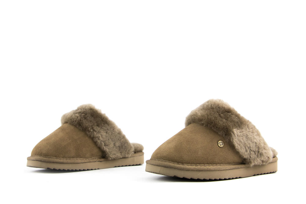 Warmbat Muil Flurry Mud Suede