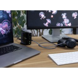 Chargeur de bureau USB DC5140PD, 5 ports, 140 watts