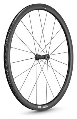 Roue Avant DT SWISS  PRC 1400 SPLINE Carbone 35mm Pneu