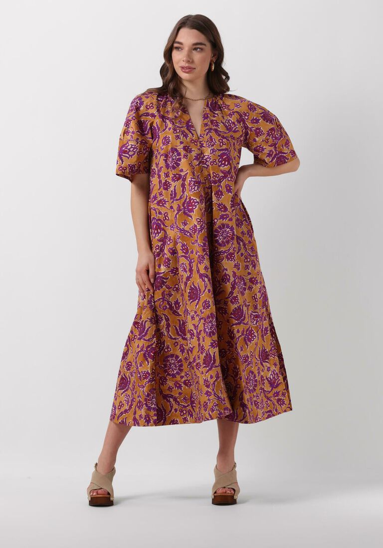 VANESSA BRUNO multi vanessa bruno midi jurk brooklyn