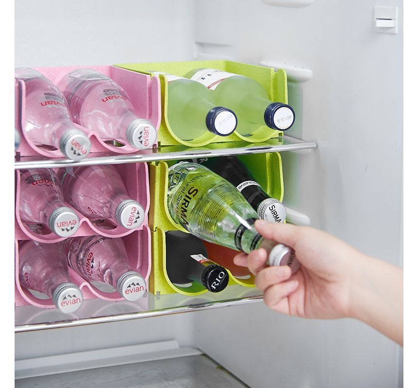 Evora - Stapelbare plastic flessenorganizer