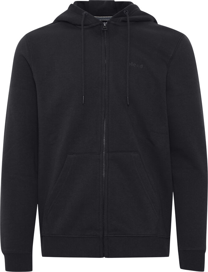 Blend BHDownton Zipthrough Sweatshirt Black