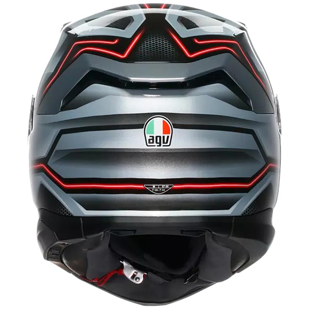 AGV - Casque K7 Jaeger Noir / Argent