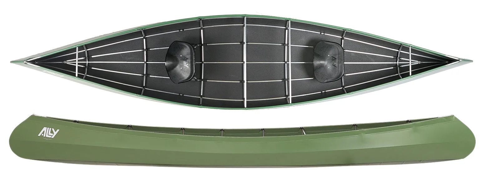 Ally Folding Canoe 15 DR Green