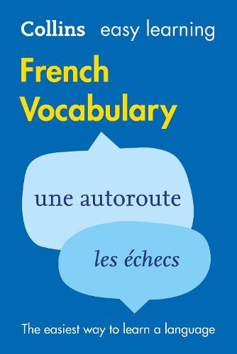 Easy Learning French Vocabulary: Trusted Support for Learning - Collins Easy Learning (Paperback)
