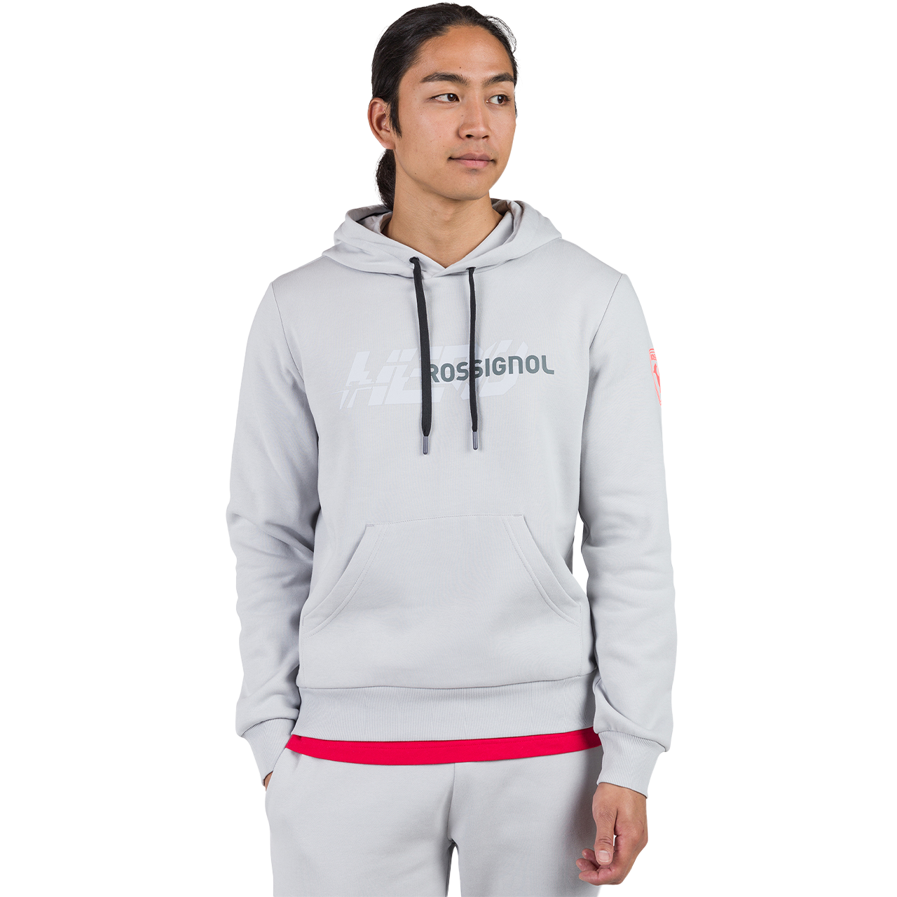 Rossignol Skiwear Herren Hoodie HERO soft grey | Rossignol Skibekleidung Herren | Rossignol Skibekleidung | Rossignol | R | MARKEN | XSPO