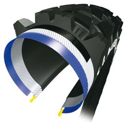 Pneu Avant Michelin Wild Enduro Gum-X Tubeless Ready 29'' Souple Noir