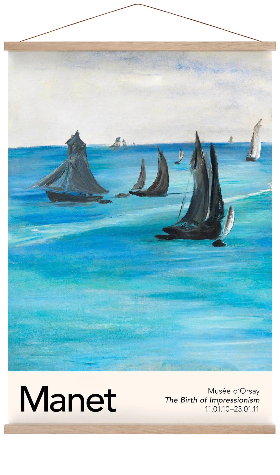 Meerblick, ruhiges Wetter von Manet Ausstellung