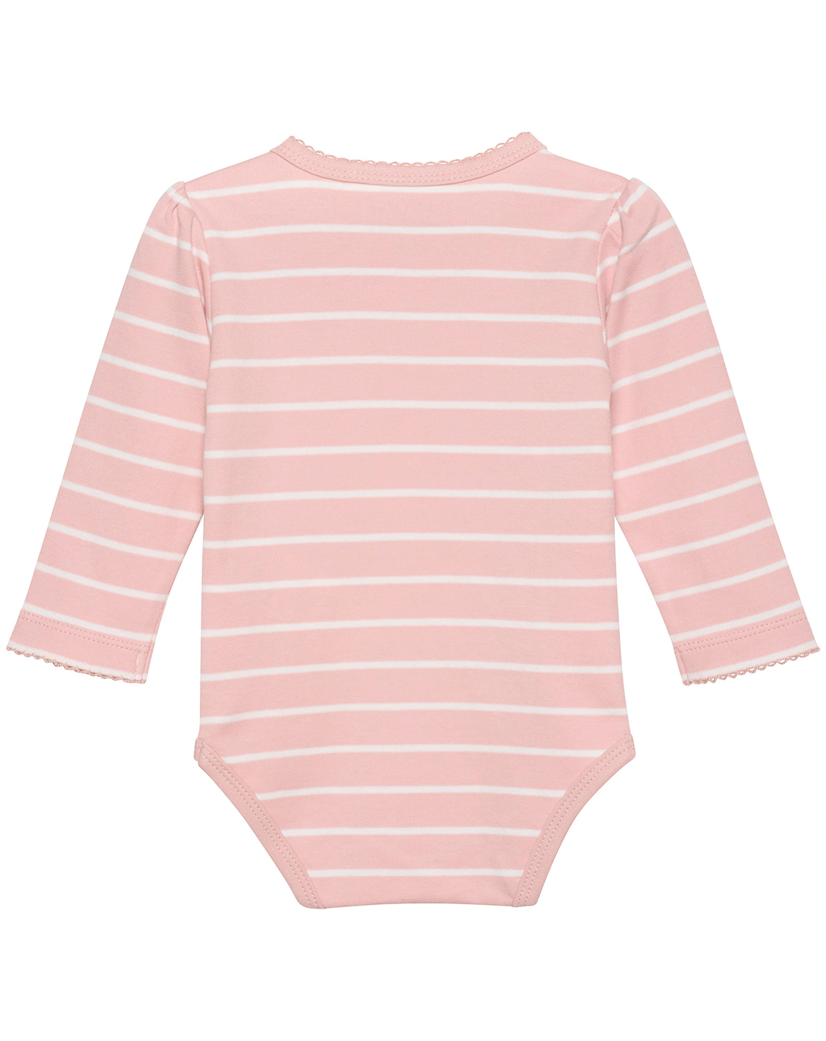Langarm-Body YD STRIPE in misty rose