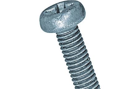 PH maskinskrue M6x50mm - 4.8 FZB, cylinderhoved m/krydskærv Phillips form H 100 stk