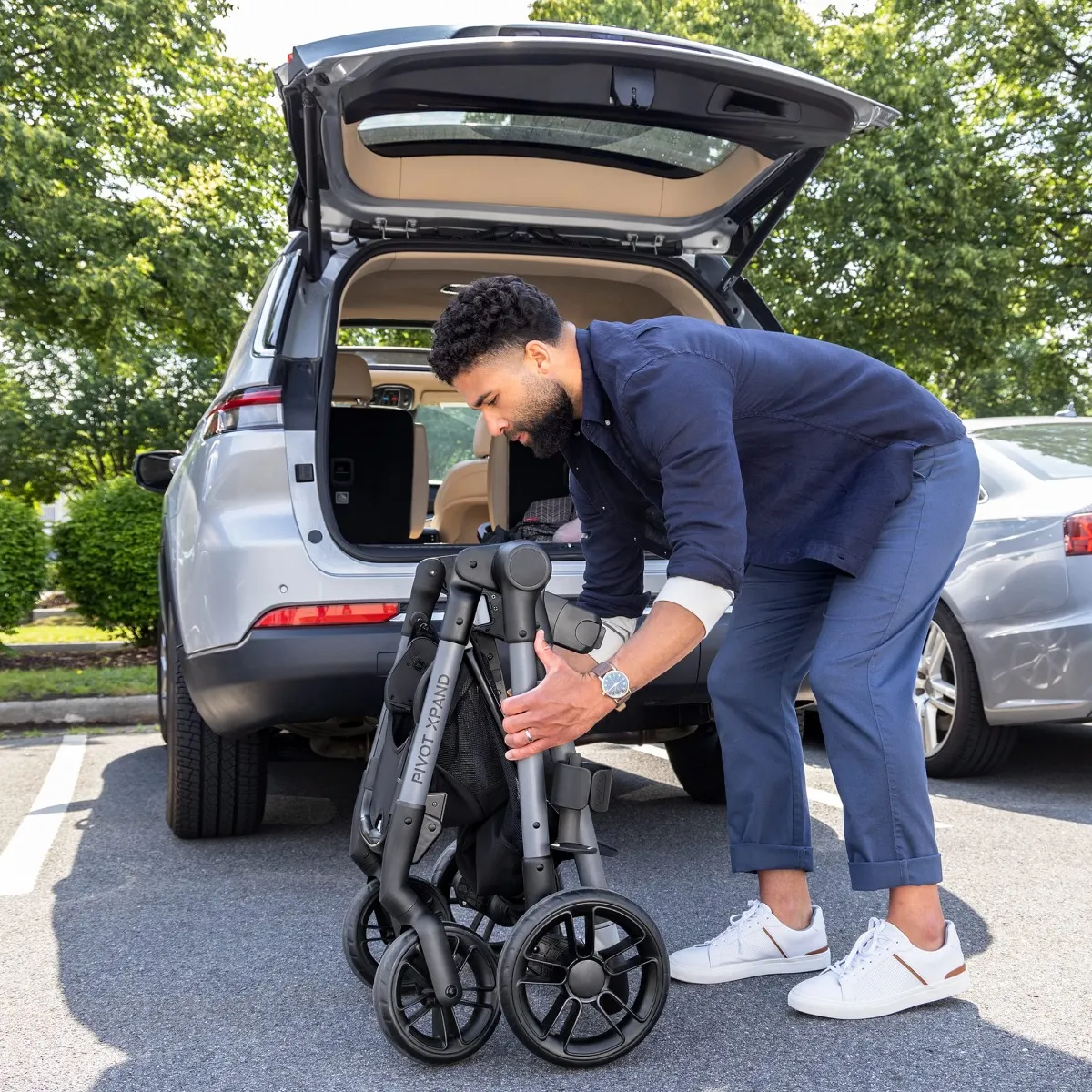 Evenflo Système de Voyage Pivot Xpand - Noir Ayrshire