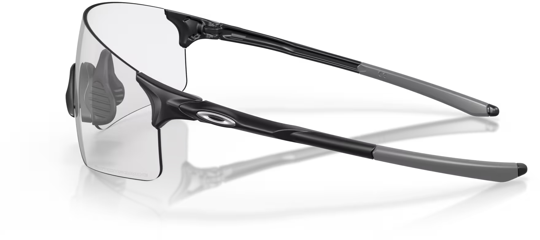 EVZero Blades 0938/Matte Black w/Clear To Black Iridium Photochromic