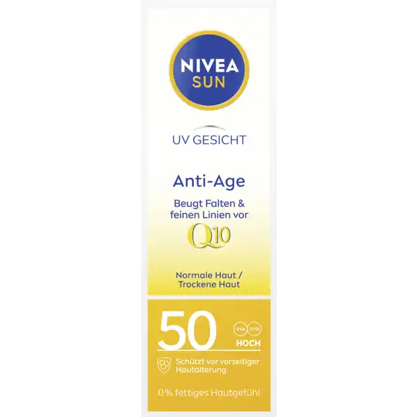 UV Gesicht Anti-Age Sonnenschutz Q10 LSF 50