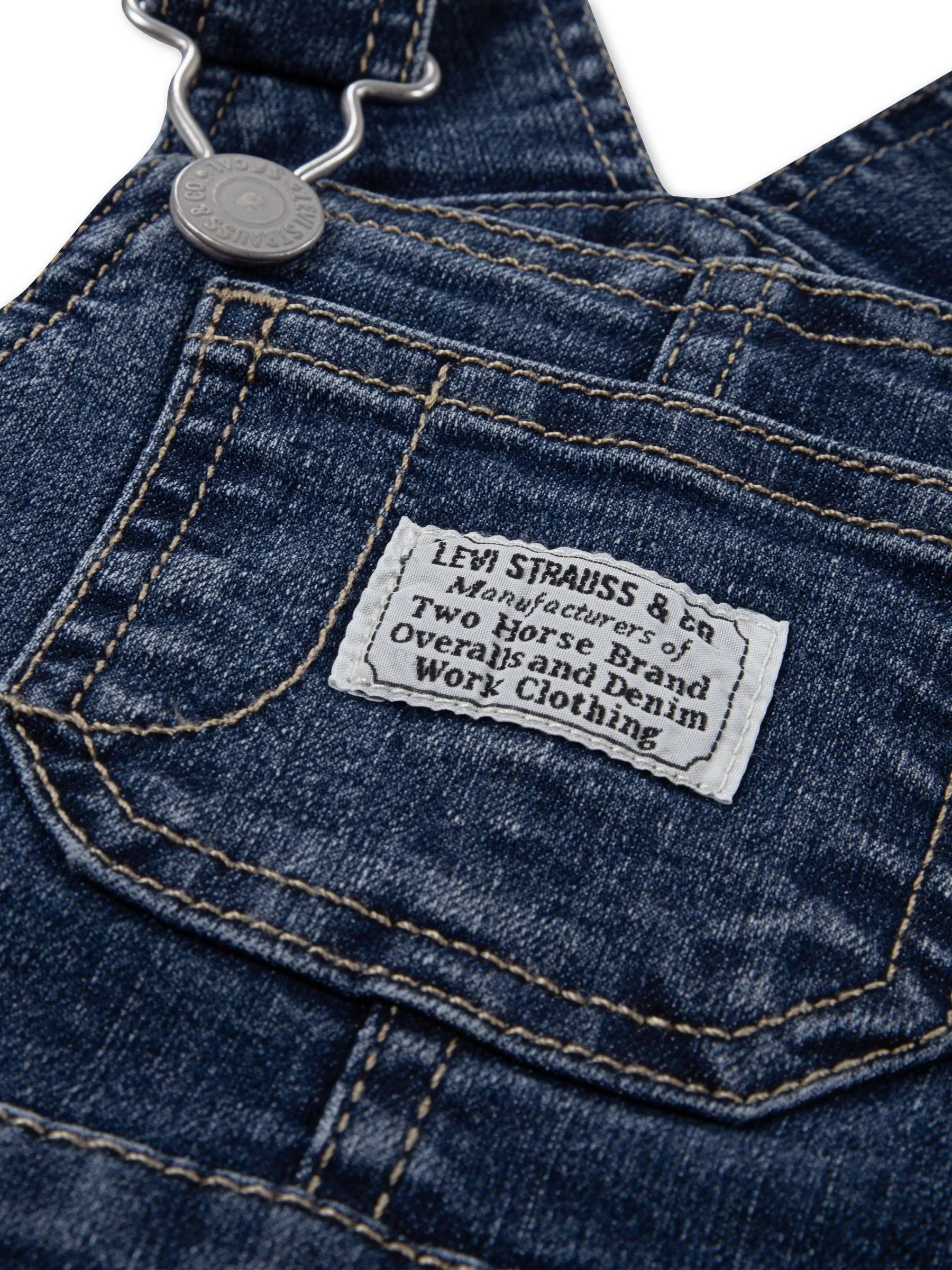 Levi's® Baby Logo Denim Dungarees