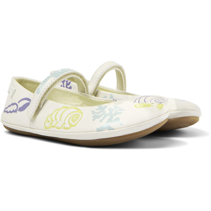 Camper Camper Ballerines Twins Coquillage
