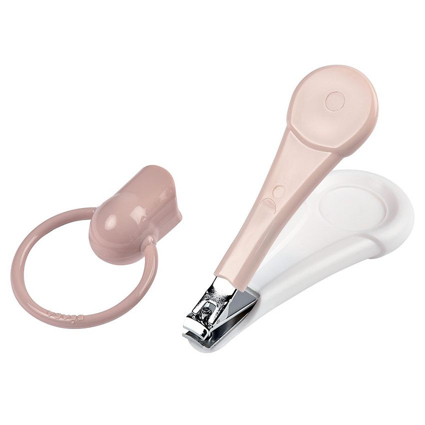 Coupe-ongles - Rose - Ecru