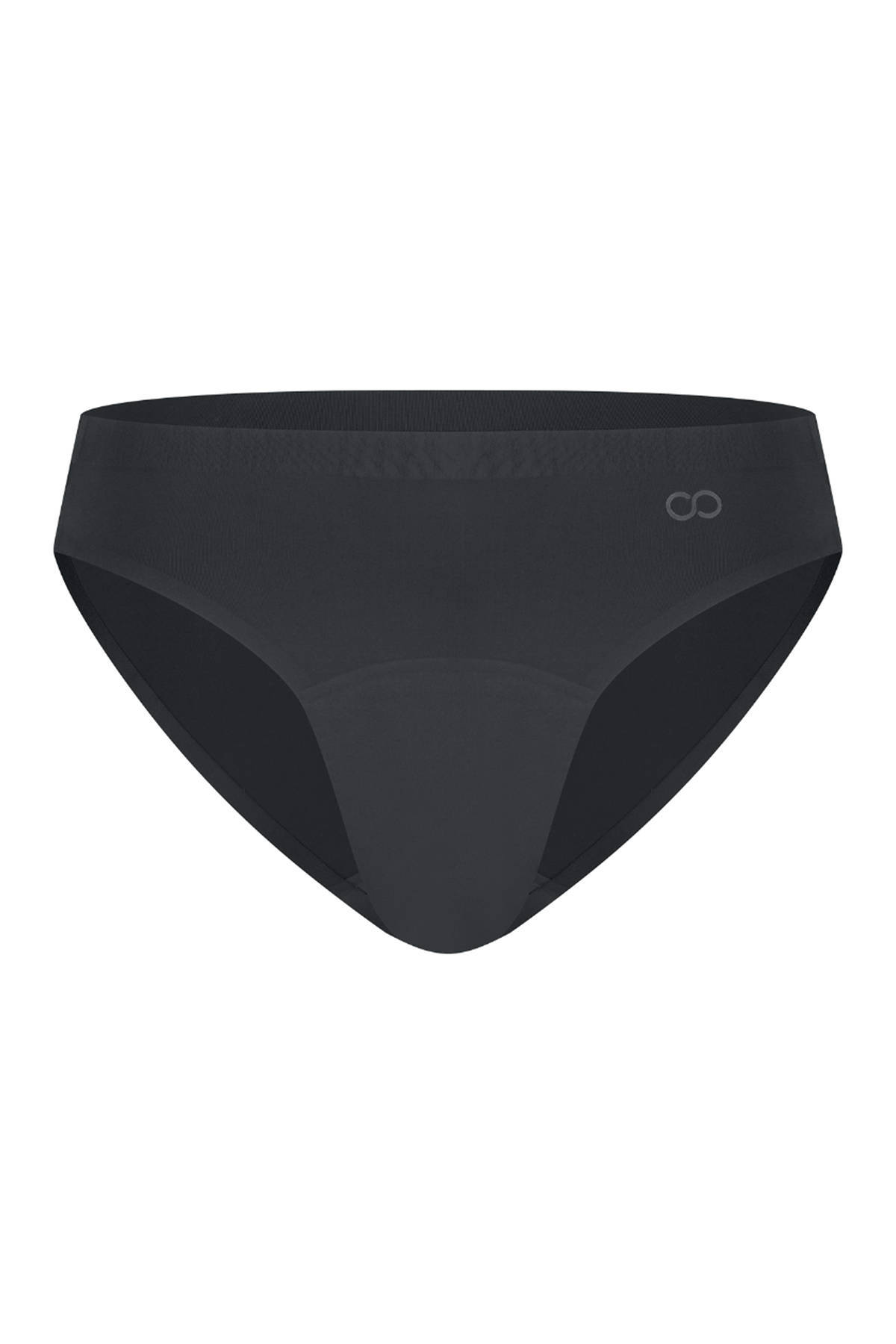 Moodies Undies brazilian menstruatieslip Medium zwart