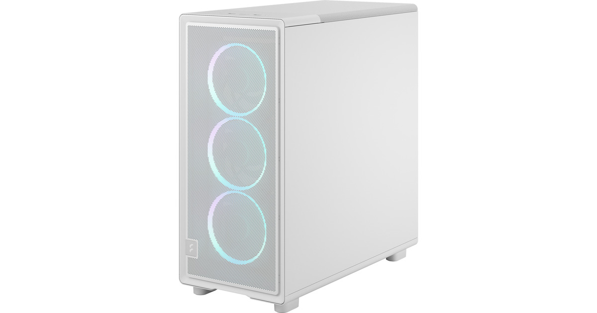Fractal DesignEpoch RGB midi tower behuizing  (Wit | 2x USB-A | 1x USB-C | RGB | Tempered Glass)