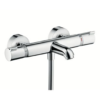 Hansgrohe Ecostat Comfort Project badkraan thermostatische m. omstel m. koppelingen HOH=15cm chroom