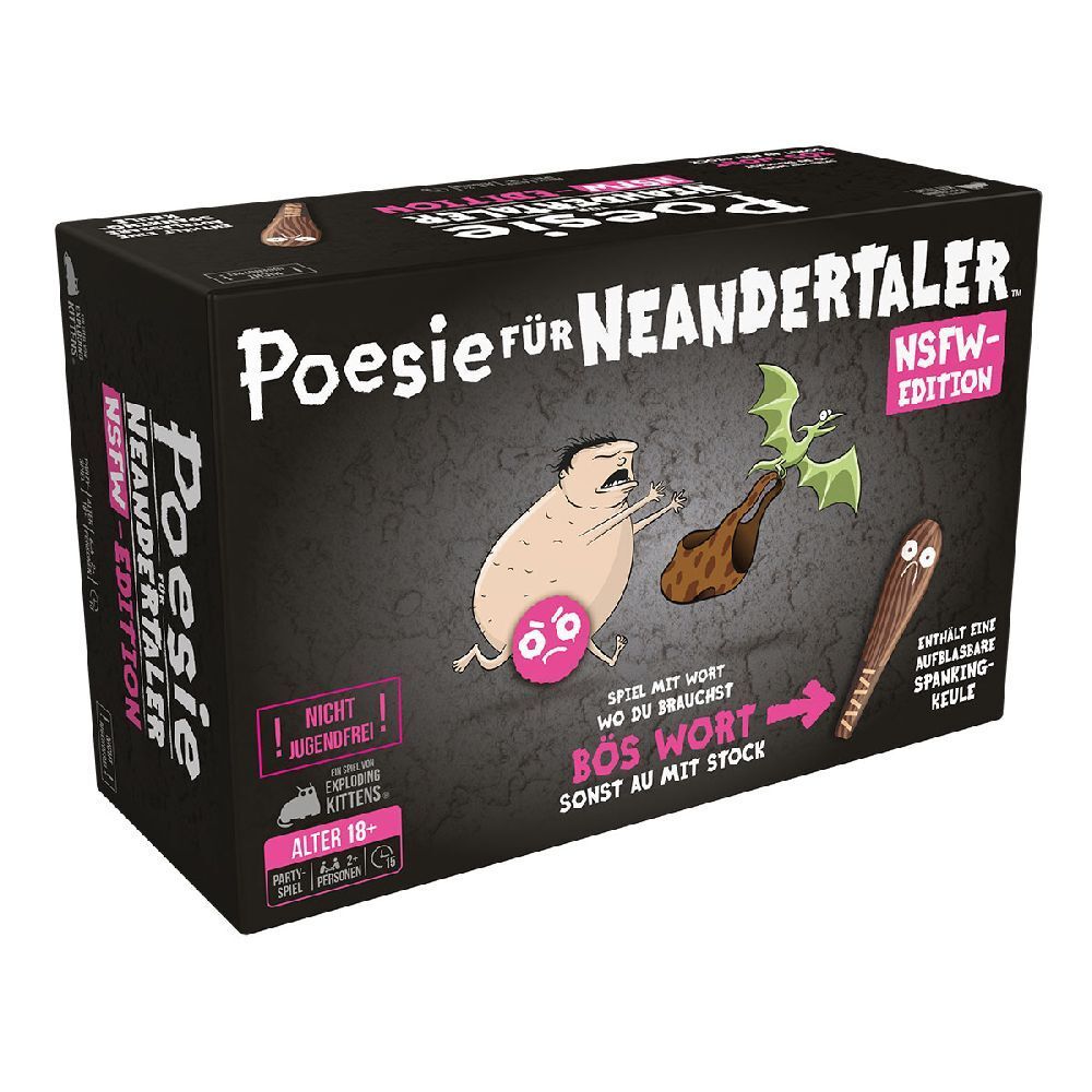 Poesie für Neandertaler NSFW-Edition