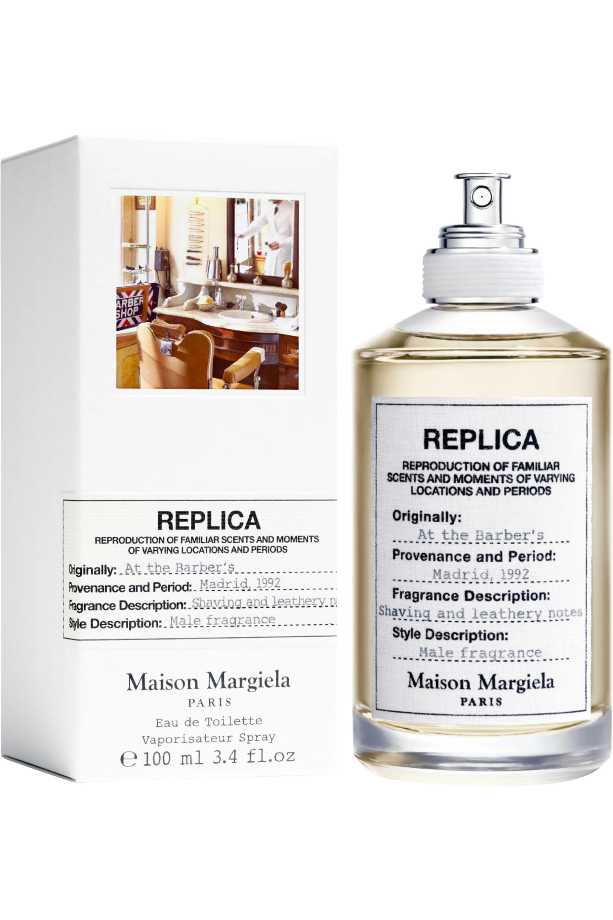 Maison Margiela REPLICA At the Barber’s Eau De Toilette Fougère aromatique-100 ml