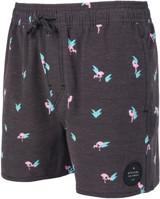 Rip Curl Volley Archipel Badeshorts, Black