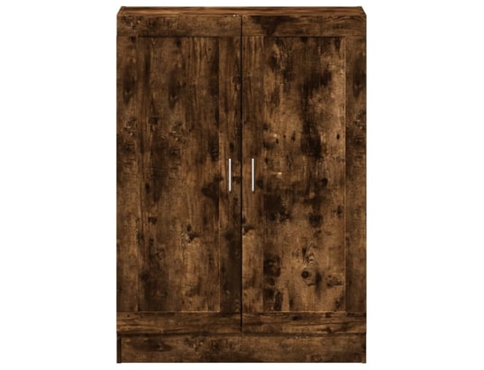 VIDAXL - Bibliothèque chêne fumé 82,5x30,5x115 cm bois d'ingénierie