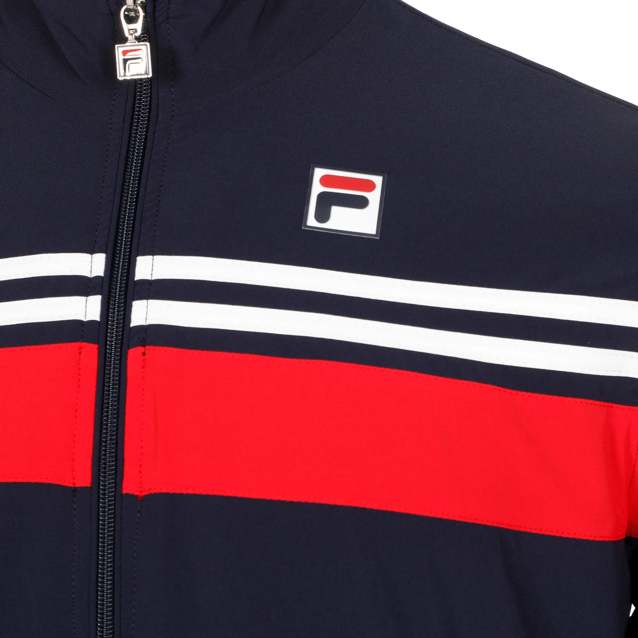 Fila Bruno Survêtement Hommes - Bleu Foncé , Rouge