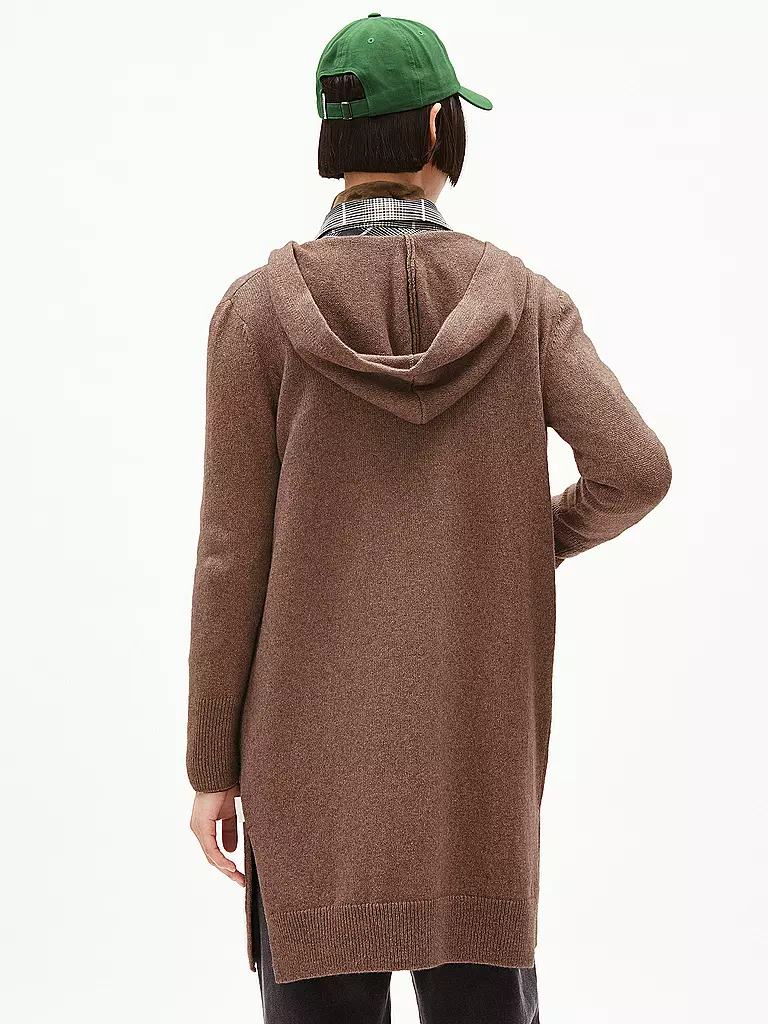 ARMEDANGELS Strickjacke WARMAA camel