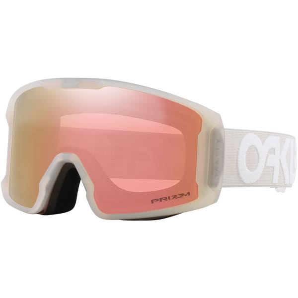 Masque de ski OAKLEY LINE MINER M COOL GREY W PRIZM ROSE GOLD